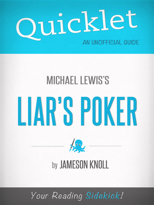 Title details for Quicklet on Liar's Poker by Michael Lewis by Jameson Knoll - Available